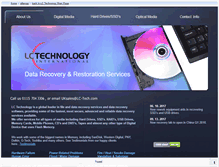 Tablet Screenshot of datarecovery.lc-tech.co.uk