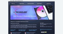 Desktop Screenshot of datarecovery.lc-tech.com